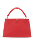 Capucines MM, &pound;1,500, Handbags, Red, Leather, Front view